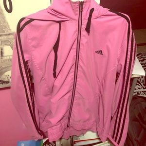 Pink adidas windbreaker👛👛